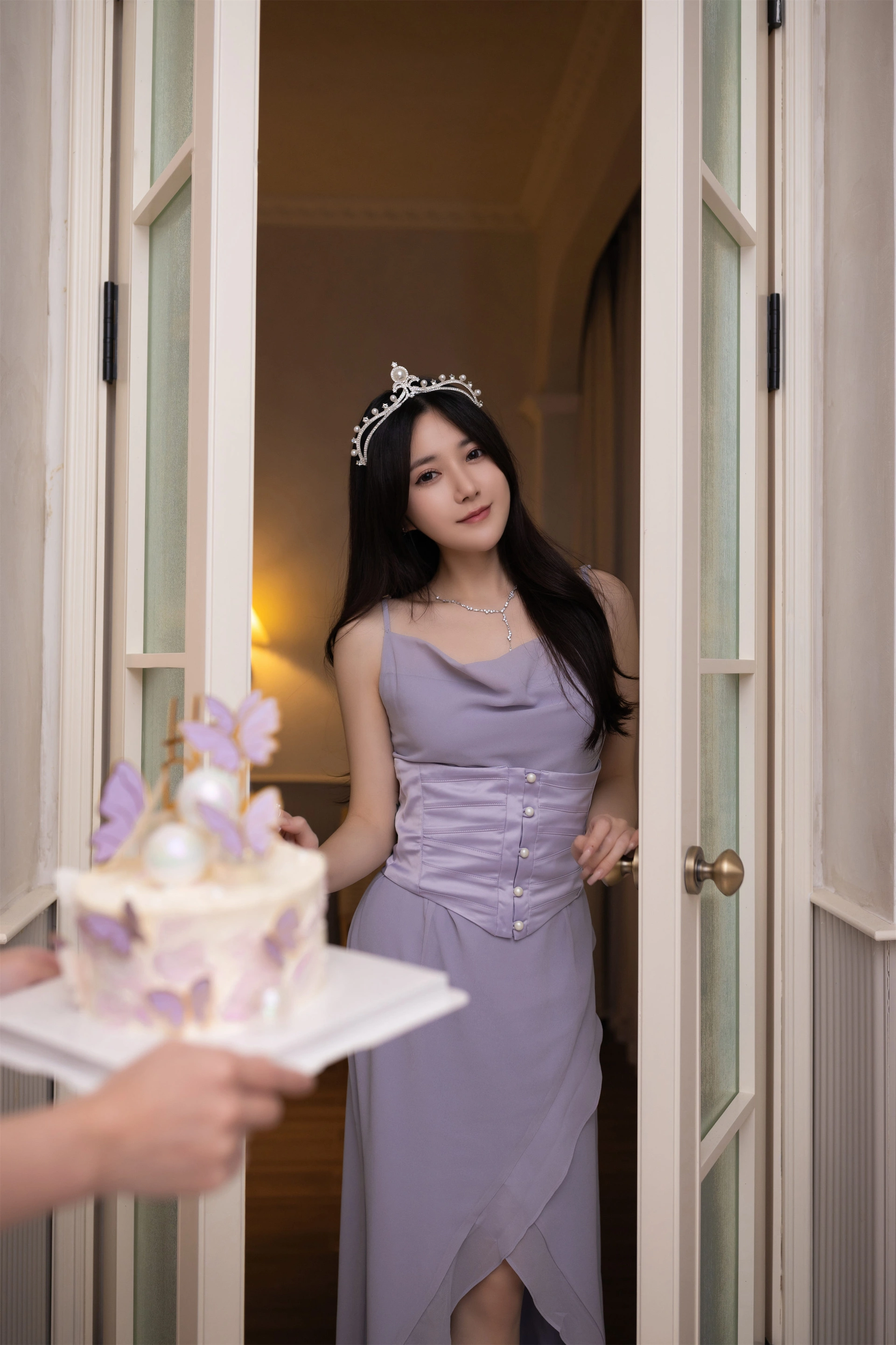 0025 秀人名模鱼子酱Fish内部私购未上架《生日篇》写真 1